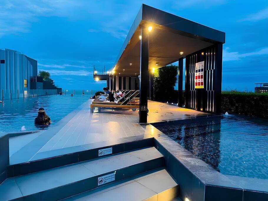 Sea View 2 Bed Room Condo @ Central Pattaya Exteriör bild