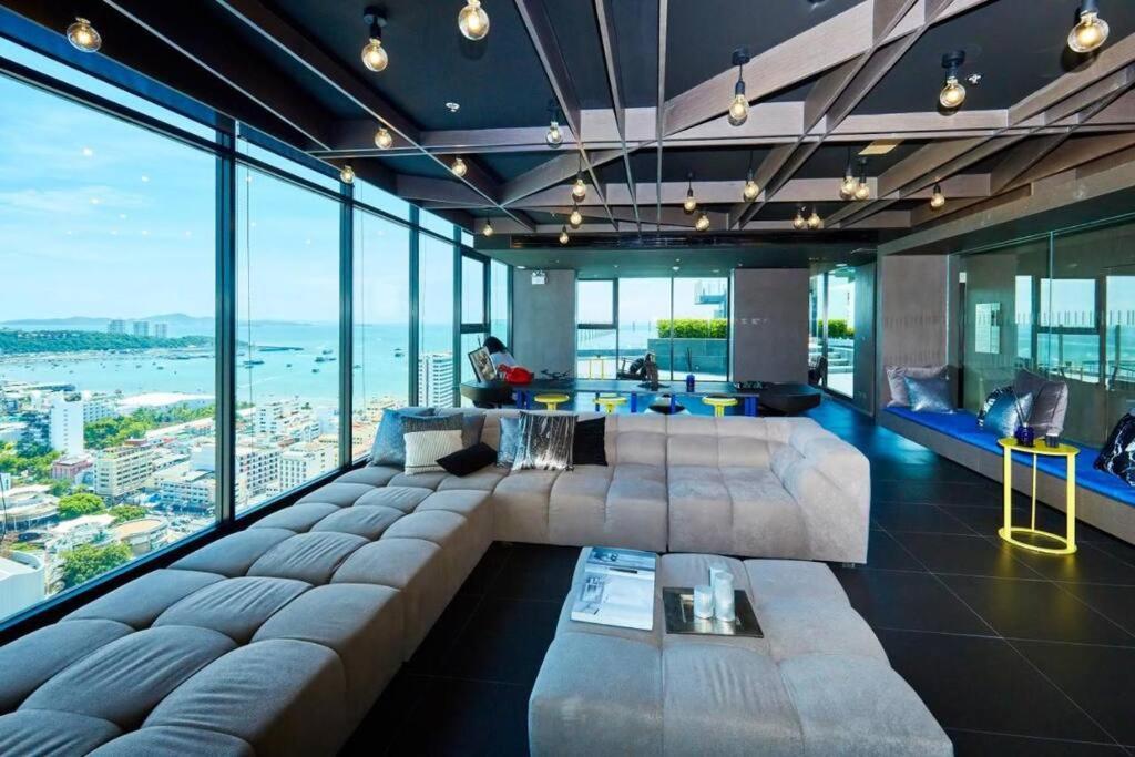 Sea View 2 Bed Room Condo @ Central Pattaya Exteriör bild