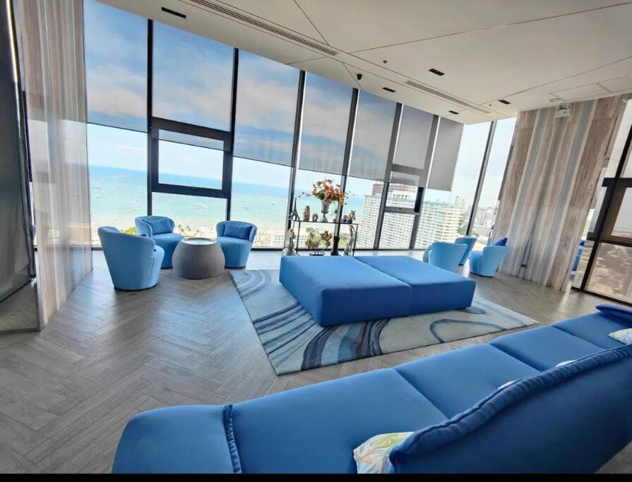 Sea View 2 Bed Room Condo @ Central Pattaya Exteriör bild